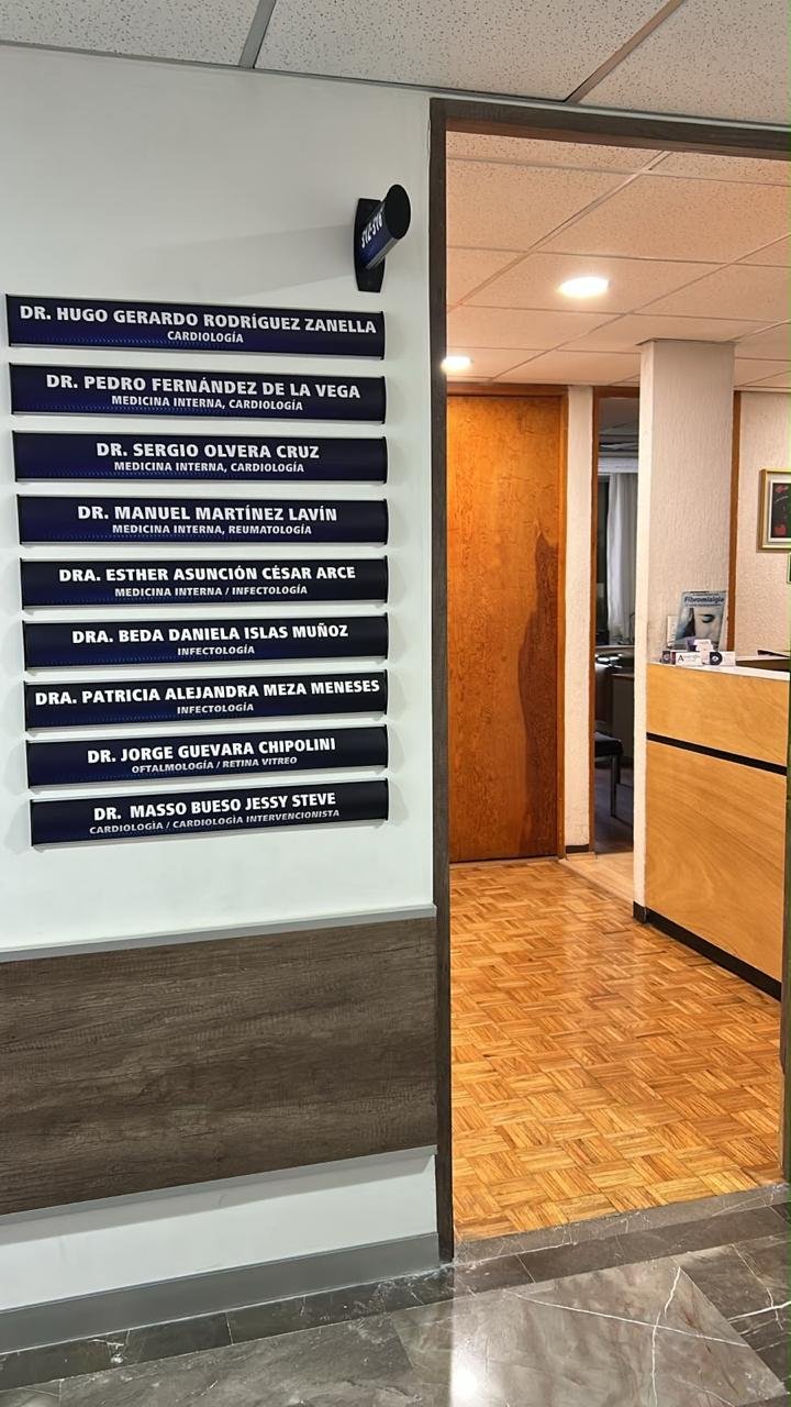 Acceso al consultorio en Médica Sur